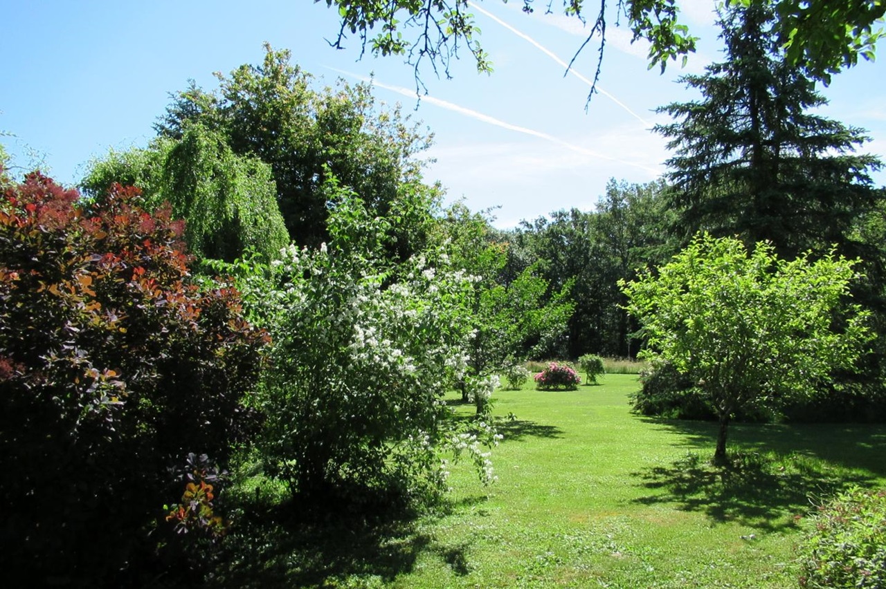 Le jardin, un coin de détente